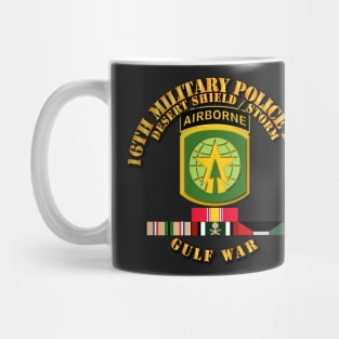 16th Military Police Bde - Desert Storm - Shield w Svc Mug